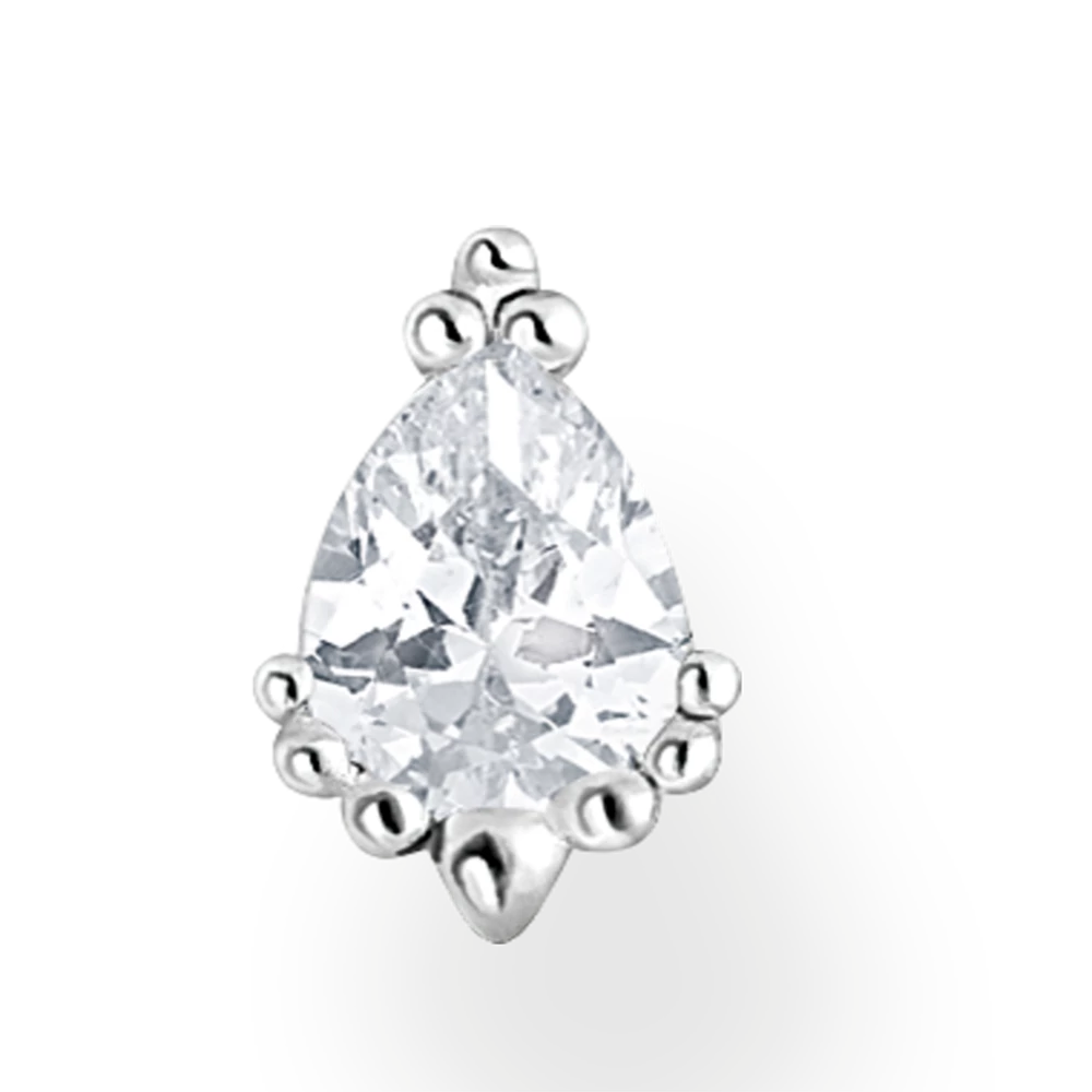 Thomas Sabo ezüst jégkristály fél pár fülbevaló - H2259-051-14