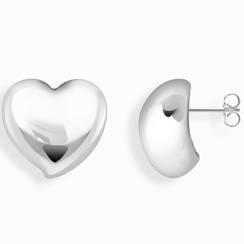 Thomas Sabo ezüst szív alakú fülbevaló - H2302-001-21