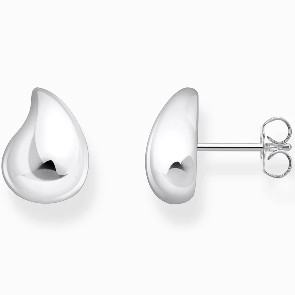 Thomas Sabo ezüst organikus alakú fülbevaló - H2303-001-21
