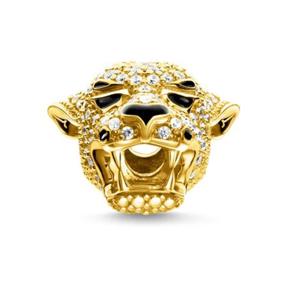 Thomas Sabo arany tigris gyöngy - K0316-565-14