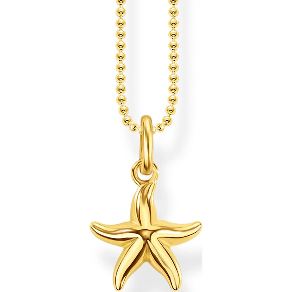 Thomas Sabo tengeri csillag sárga arany nyaklánc - KE1755-413-39-L45