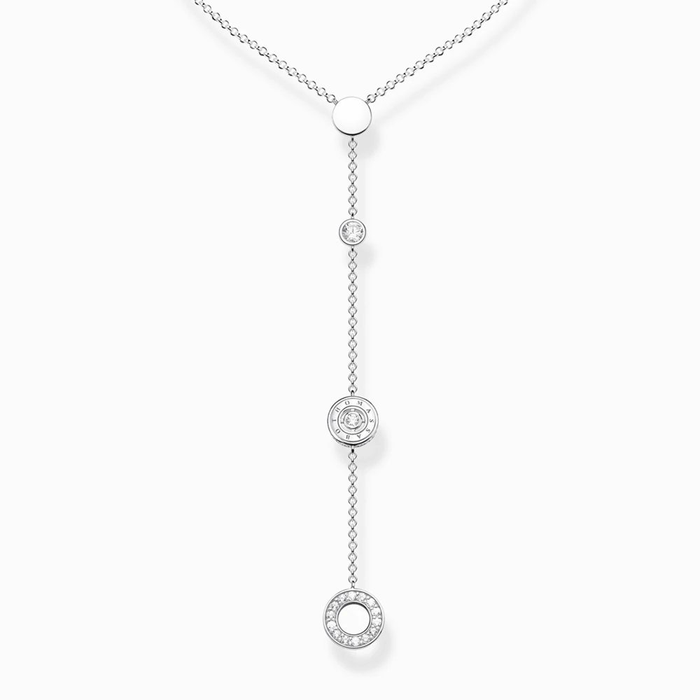 Thomas Sabo függő kör motívumos ezüst nyaklánc - KE1879-051-14-L45V