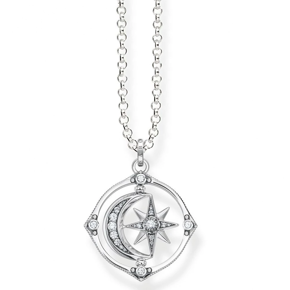 Thomas Sabo ezüst nyaklánc hold és csillag medállal - KE1985-643-14-L50V
