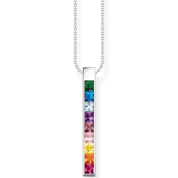 Thomas Sabo nyaklánc színes köves medállal - KE2146-477-7-L45V