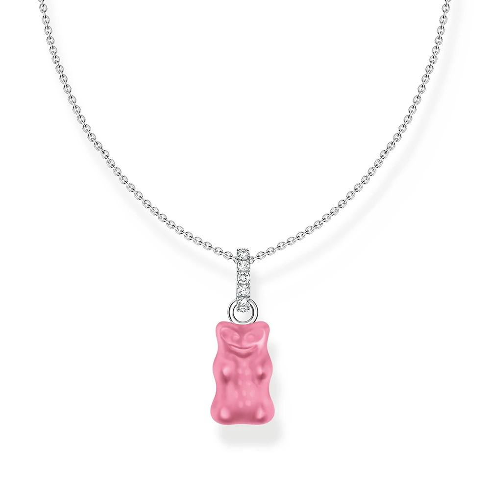 Thomas Sabo x HARIBO rózsaszín gumimaci nyaklánc - KE2209-052-9-L45V