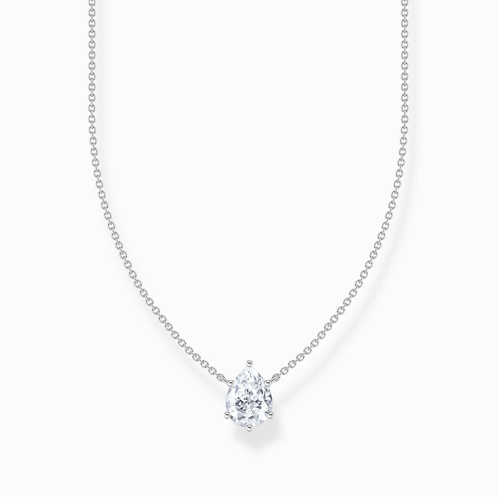 Thomas Sabo ezüst nyaklánc csepp cirkóniával - KE2213-051-14-L45V
