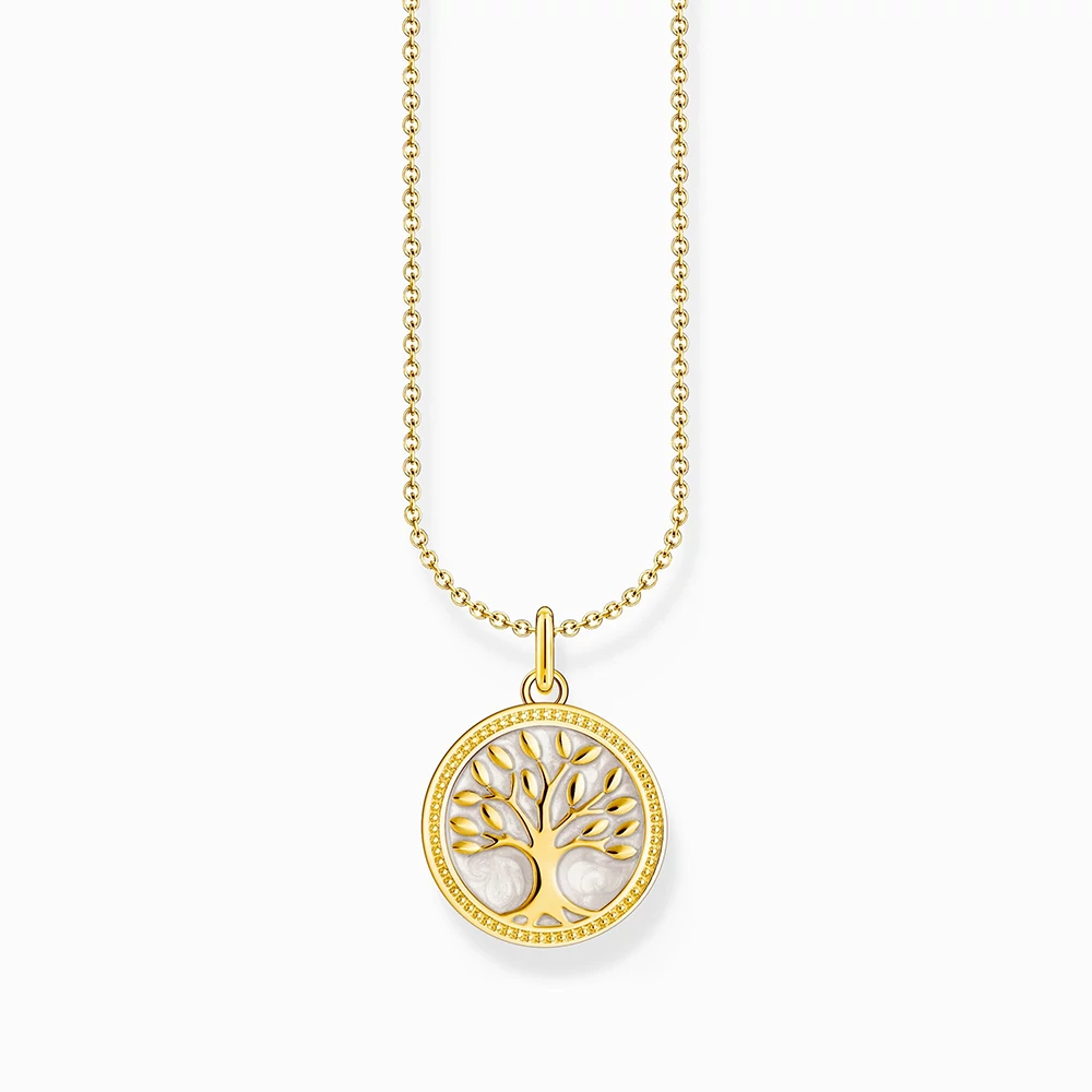 Thomas Sabo aranyozott életfa nyaklánc - KE2220-427-39-L45V