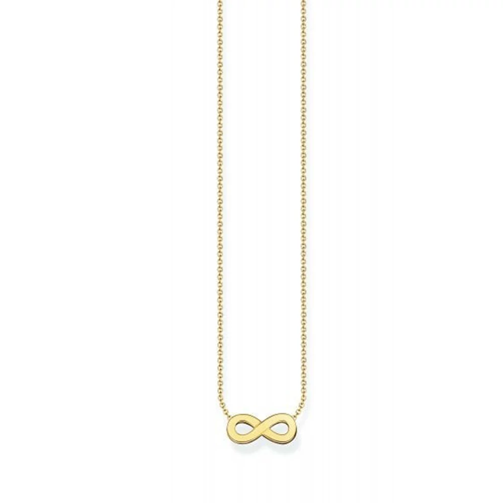 Thomas Sabo aranyozott végtelen jel nyaklánc - KE2221-413-39-L45V