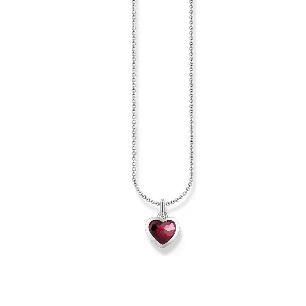 Thomas Sabo ezüst nyaklánc piros szív medállal - KE2268-051-10-L45V