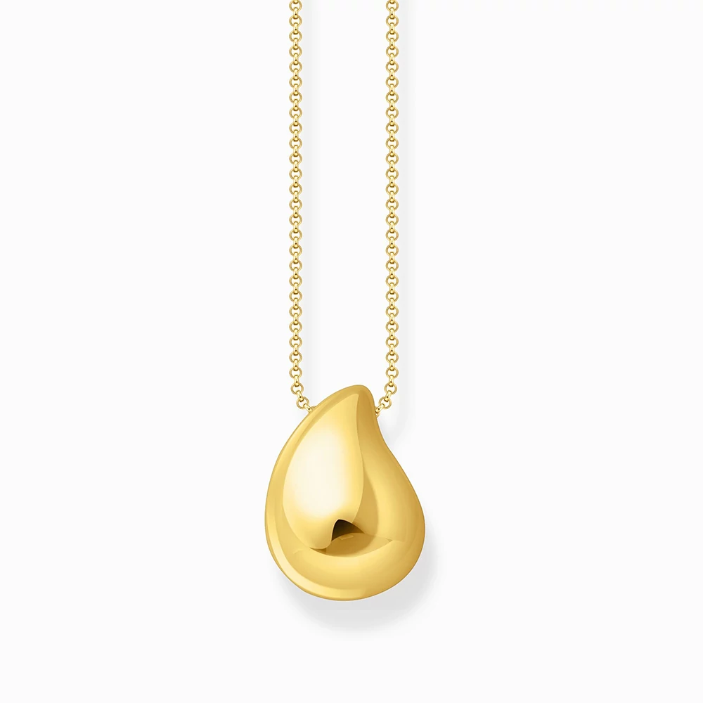 Thomas Sabo arany nyaklánc organikus csepp medállal - KE2281-413-39-L50V