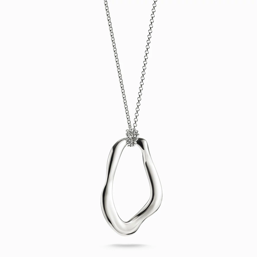 Thomas Sabo ezüst organikus formájú nyaklánc - KE2319-001-39-L70 - Natural Beauty