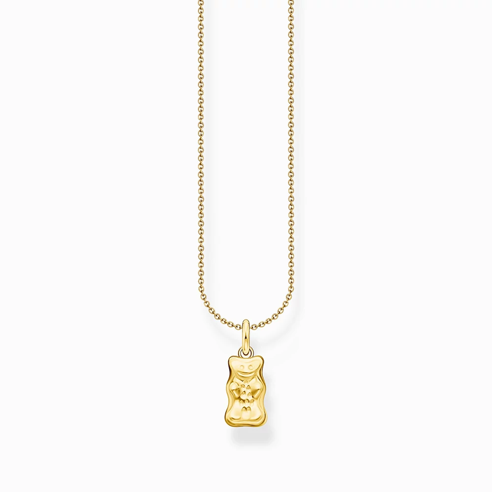 Thomas Sabo x HARIBO sárga arany gumimaci nyaklánc - KE2325-413-39-L50V