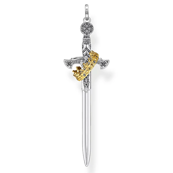 Thomas Sabo kard koronával medál - PE901-849-7