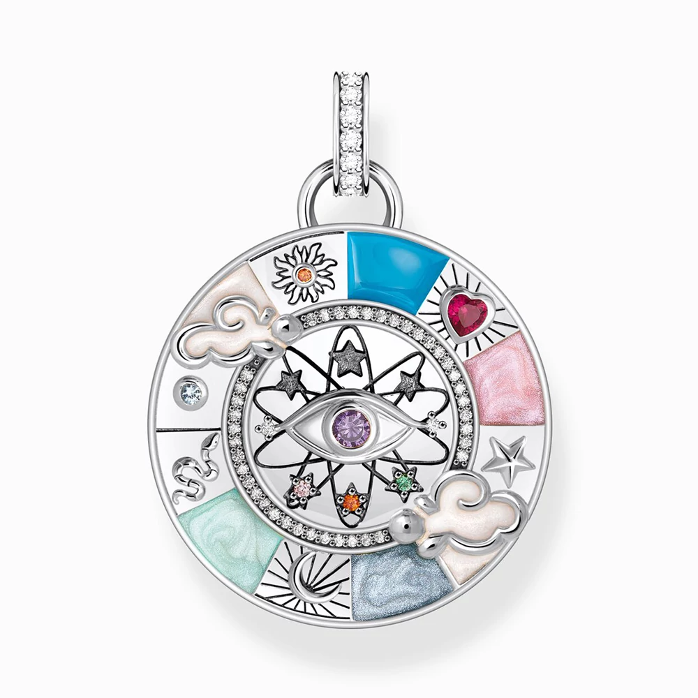 Thomas Sabo ezüst szerencsekerék medál - PE962-340-7