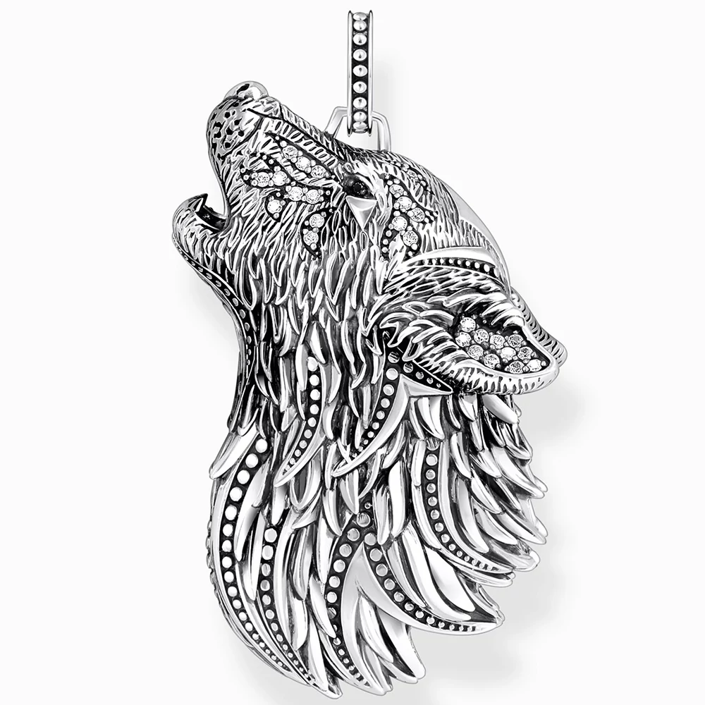 Thomas Sabo Üvöltő farkas medál - PE966-643-21