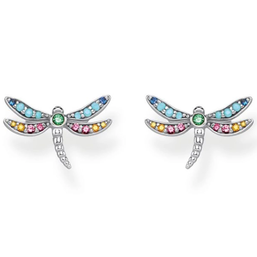 Thomas Sabo ezüst színes szitakötő fülbevaló - SCH150278