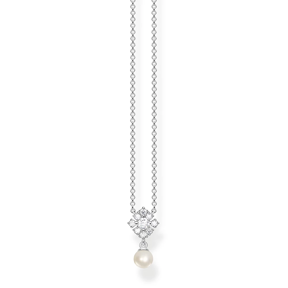Thomas Sabo cirkónia függő gyöngy ezüst nyaklánc - SCKE150336