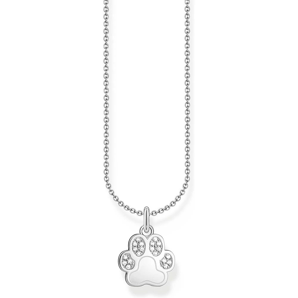 Thomas Sabo cirkónia tappancs medálos ezüst nyaklánc - SCKE150340