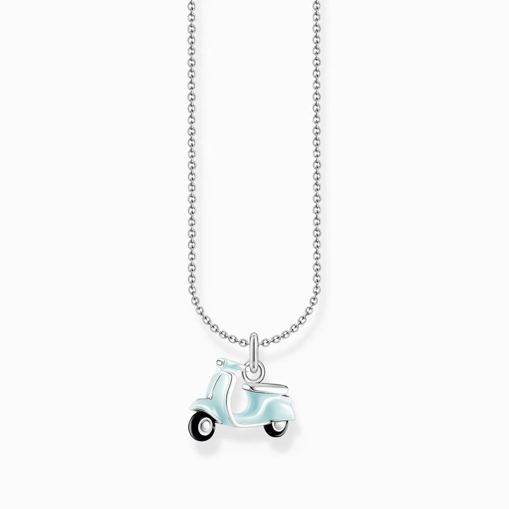 Thomas Sabo ezüst nyaklánc türkiz robogó medállal - SCKE150343