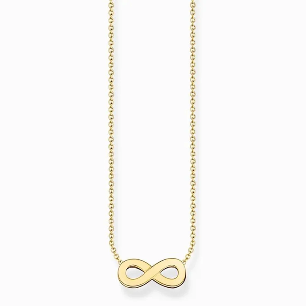 Thomas Sabo végtelen jel medálos aranyozott nyaklánc - SCKE150385