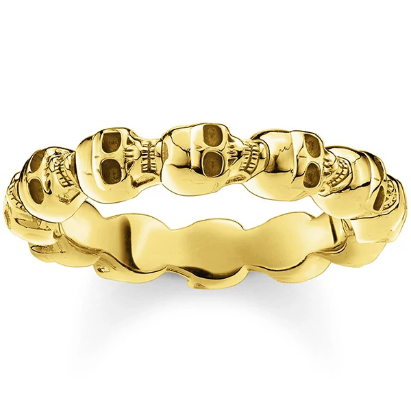 Thomas Sabo unisex koponyás gyűrű - TR1922-413-39-50