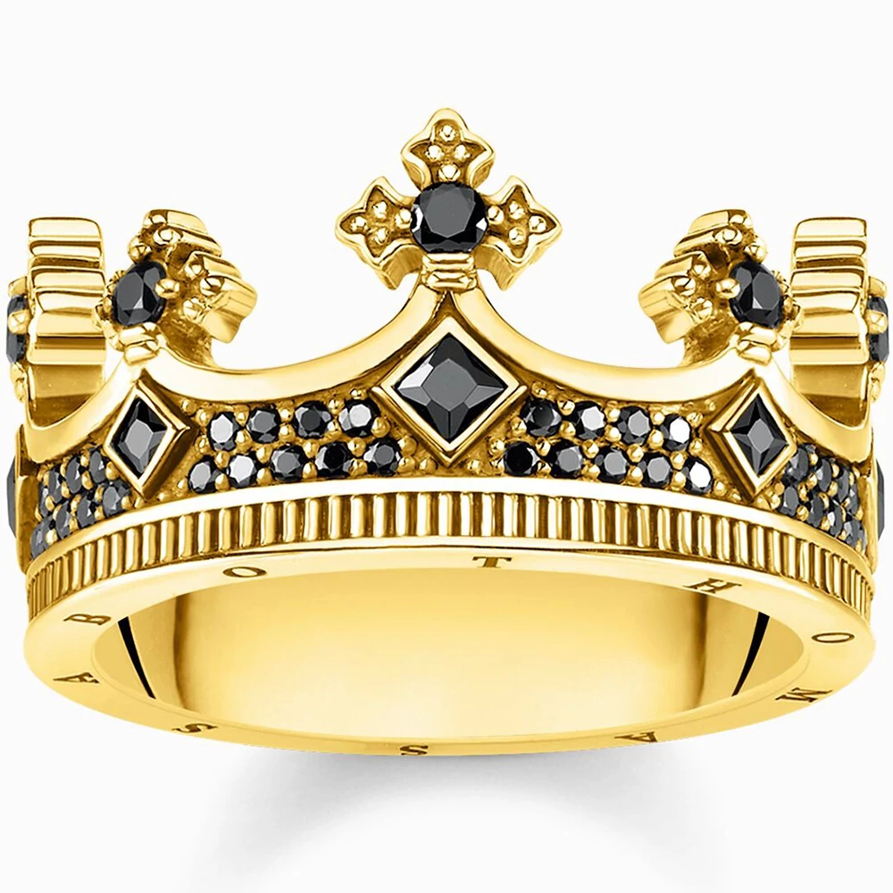 Thomas Sabo arany korona gyűrű - TR2208-414-11-48