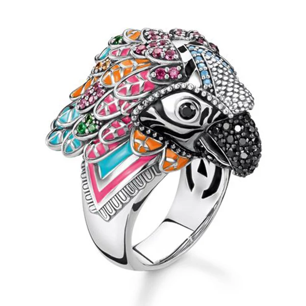 Thomas Sabo papagáj gyűrű - TR2227-340-7