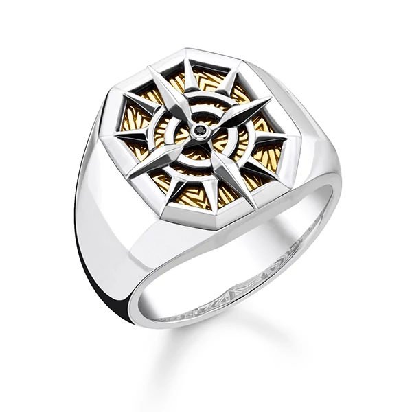 Thomas Sabo iránytű gyűrű - TR2278-849-7-52