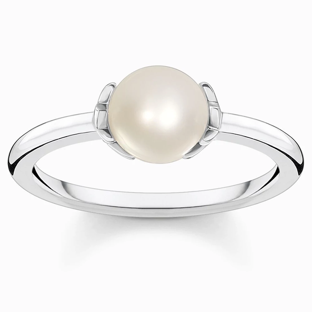 Thomas Sabo gyöngyös ezüst gyűrű - TR2298-167-14-50