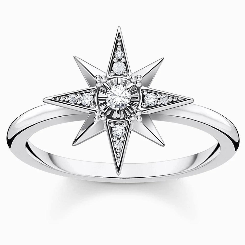Thomas Sabo ezüst gyűrű csillaggal - TR2299-643-14-50