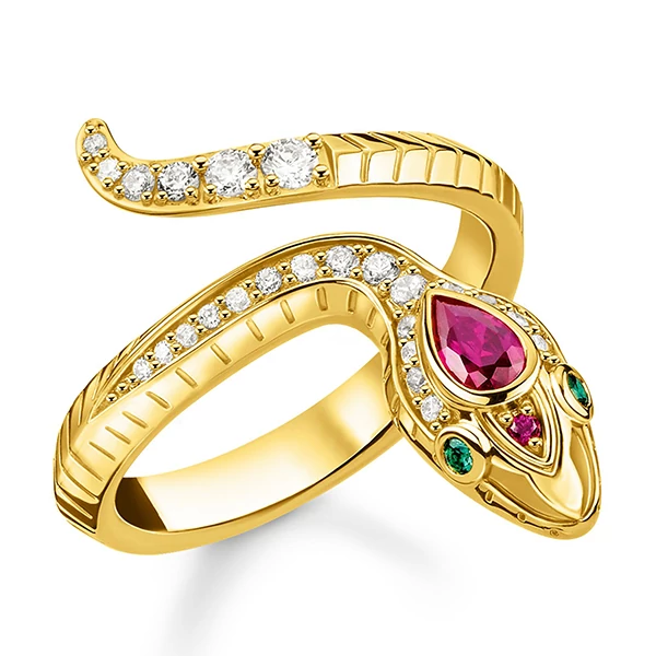 Thomas Sabo kígyó gyűrű - TR2304-488-7-48