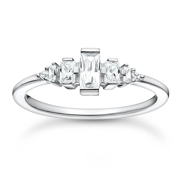 Thomas Sabo ezüst cirkónia gyűrű - TR2347-051-14-50