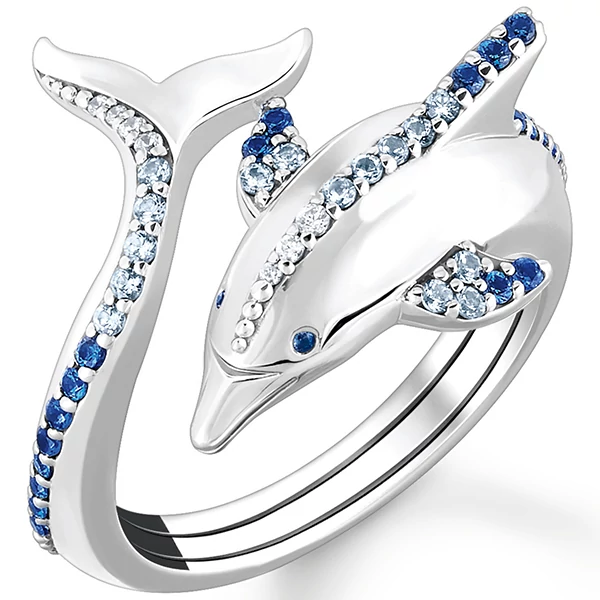 Thomas Sabo delfines gyűrű - TR2384-644-1-52