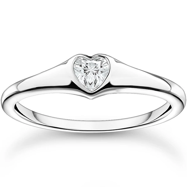 Thomas Sabo szíves gyűrű - TR2390-051-14-56