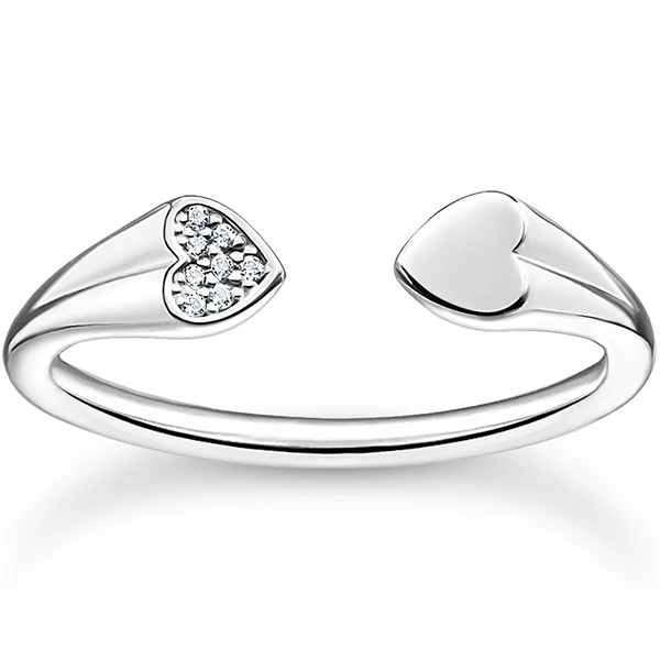 Thomas Sabo szíves gyűrű - TR2392-051-14-56