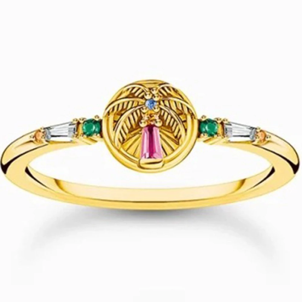 Thomas Sabo színes pálmafa gyűrű - TR2457-488-7-54