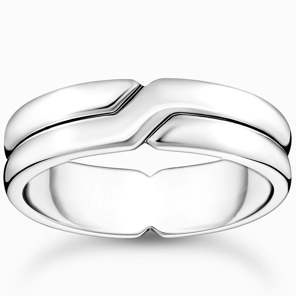 Thomas Sabo ezüst keresztezett gyűrű - TR2492-001-21-60