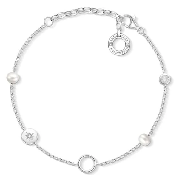 Thomas Sabo gyöngy karkötő - X0273-167-14-L19