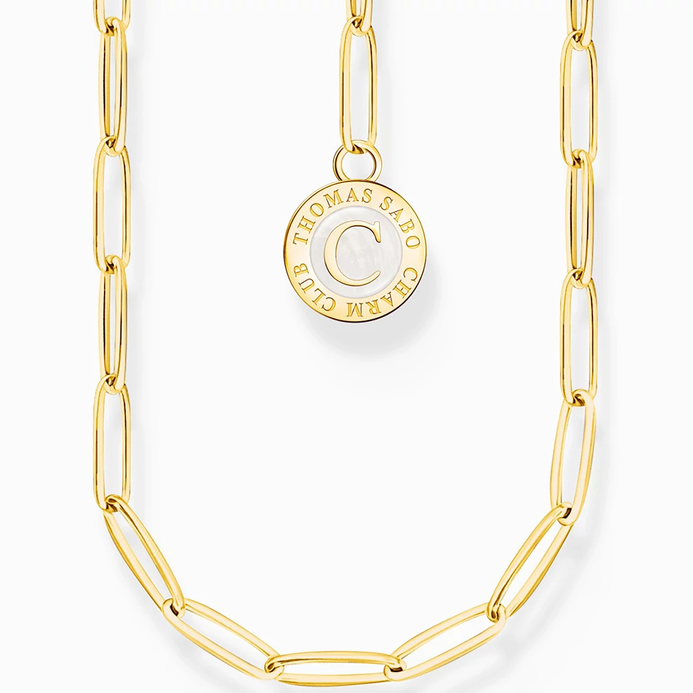 Thomas Sabo Charmista Coin arany láncos nyaklánc - X2089-427-39-L70