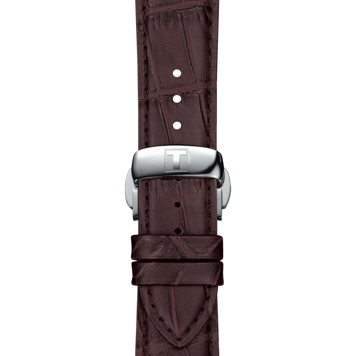 Tissot barna bőr óraszíj 21 mm