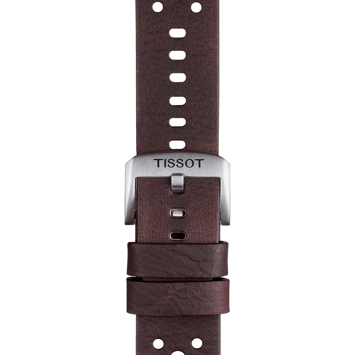 Tissot barna bőr óraszíj 22 mm