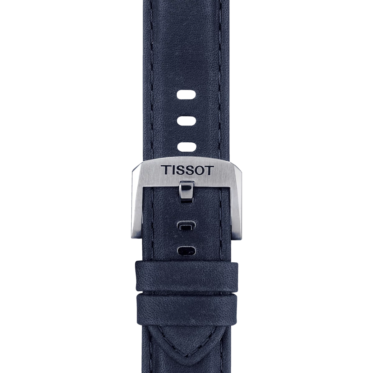 Tissot kék bőr óraszíj 20 mm