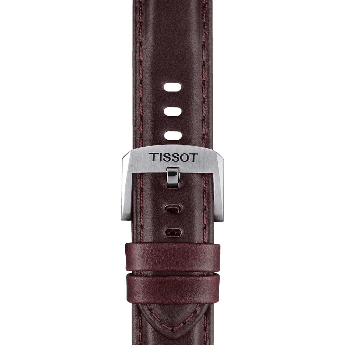 Tissot barna bőr óraszíj 20 mm