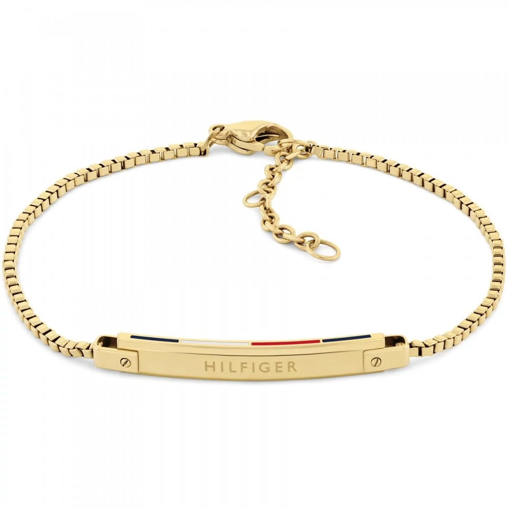 Tommy Hilfiger sárga arany színű női karkötő - 2780953 - Linear