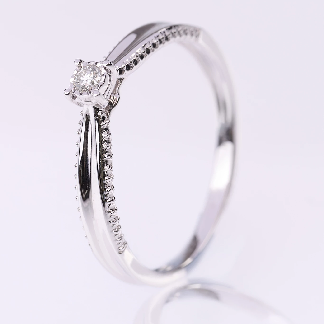 Velekey Diamond gyémánt eljegyzési gyűrű ct. - BRE05940W-53