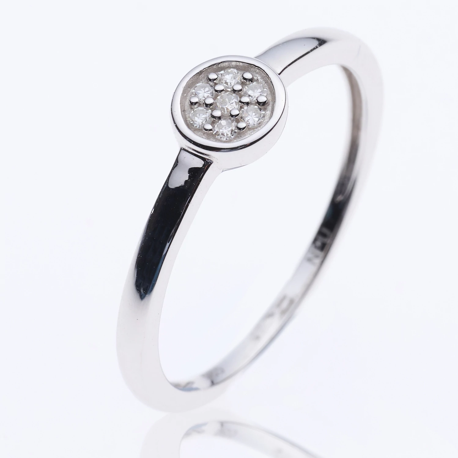 Velekey Diamond gyémánt eljegyzési gyűrű 0,05 ct. - BRI31625W-53