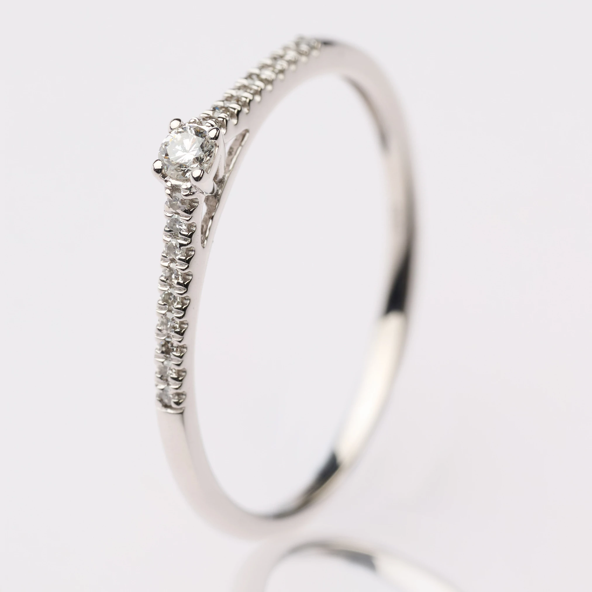Velekey Diamond gyémánt gyűrű - BRI38412-010W-50
