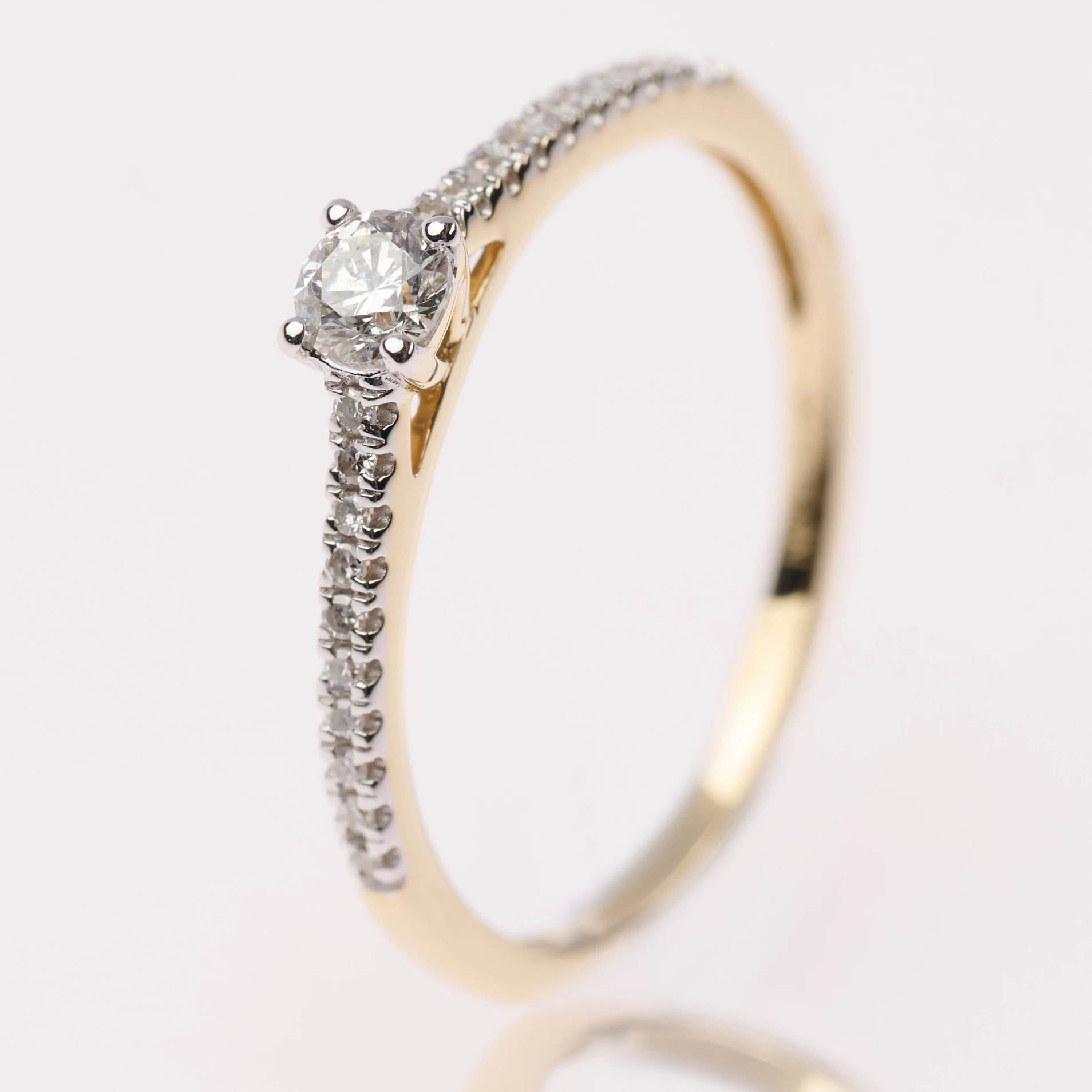Velekey Diamond gyémánt gyűrű - BRI38412-020Y-53