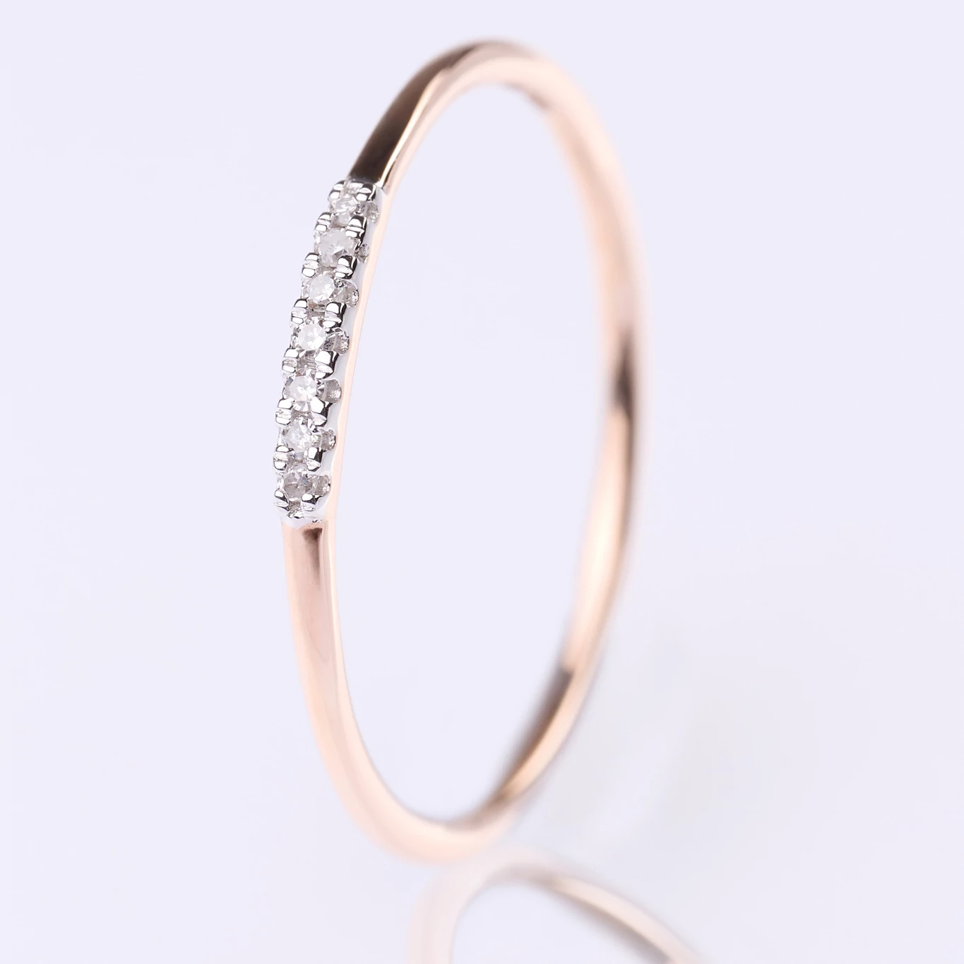 Velekey Diamond gyémánt eljegyzési gyűrű 0.03ct. - BRI46885-003R-50