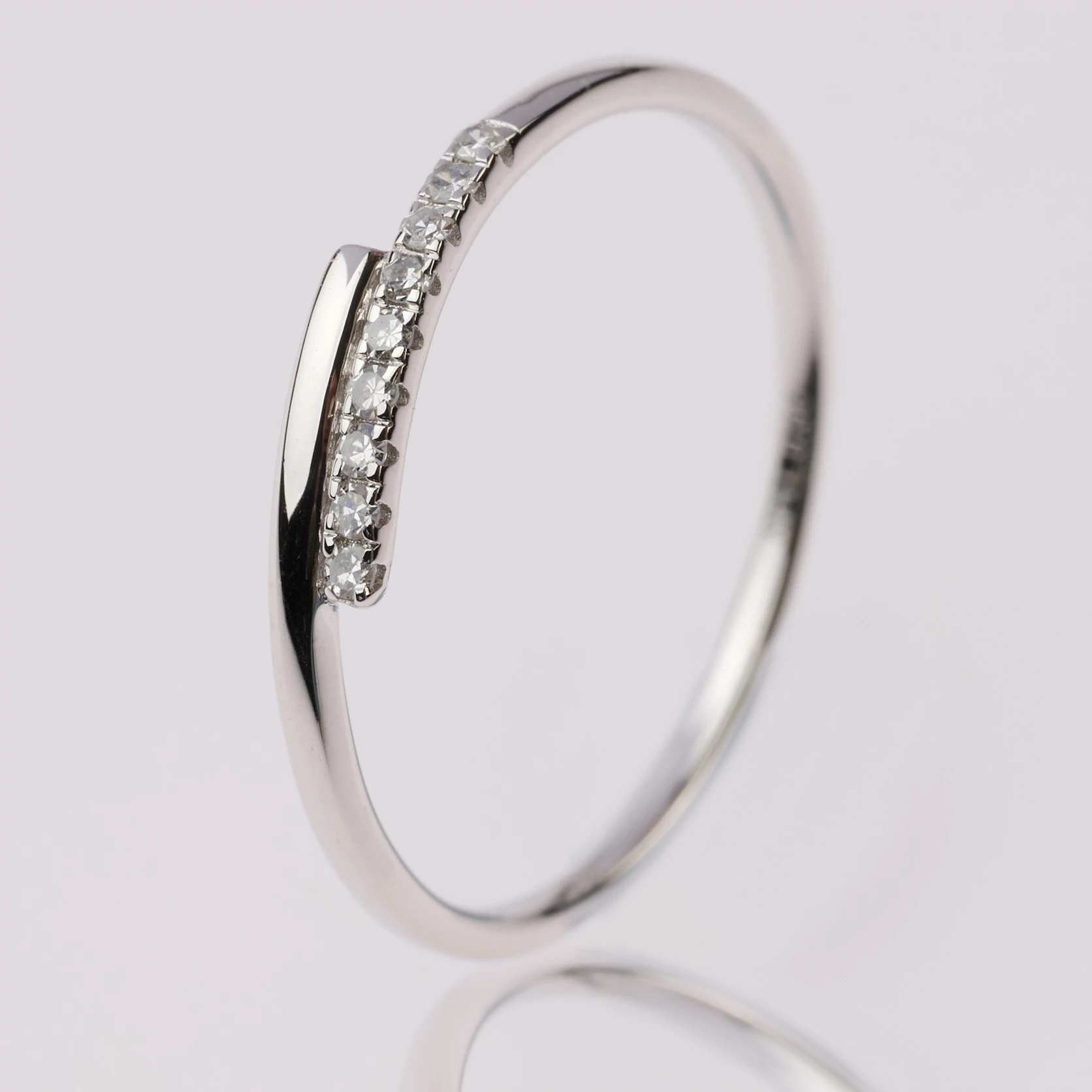 Velekey Diamond gyémánt gyűrű - BRI50433-004W-52